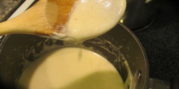 простое сырное суфле