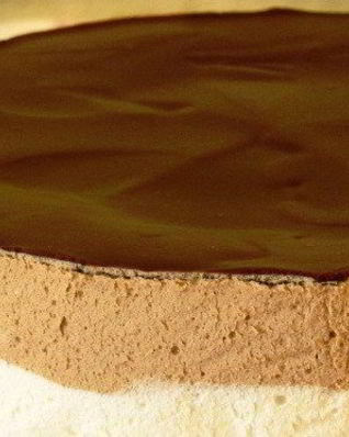 Шоколадное суфле для торта