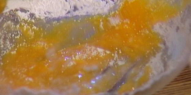 сладкое суфле с ягодно-апельсиновым соусом