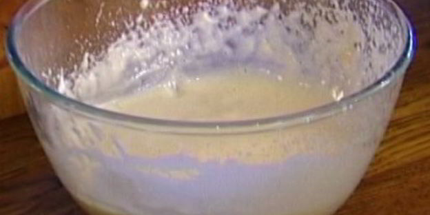 сладкое суфле с ягодно-апельсиновым соусом