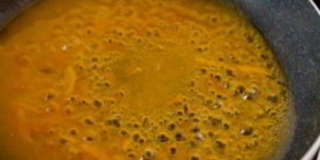 суфле из кабачков с индейкой под соусом