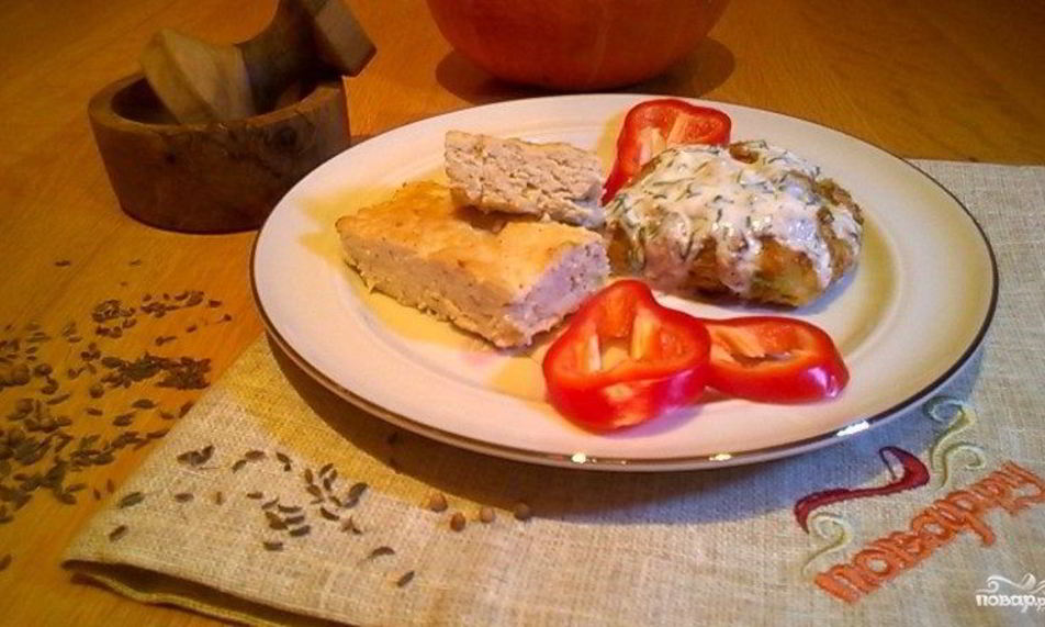 Рецепт суфле из курицы в духовке