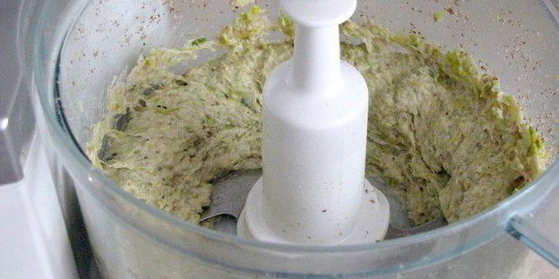 суфле из лука-порея