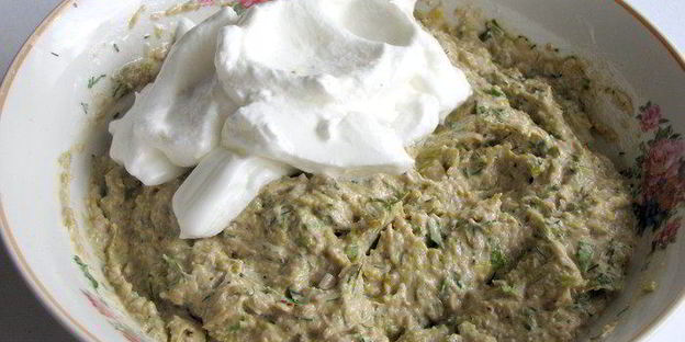 суфле из лука-порея