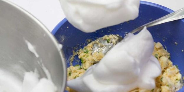 суфле из мягкого сыра