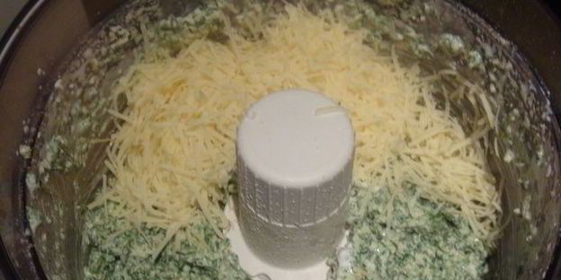 суфле из шпината с пармезаном