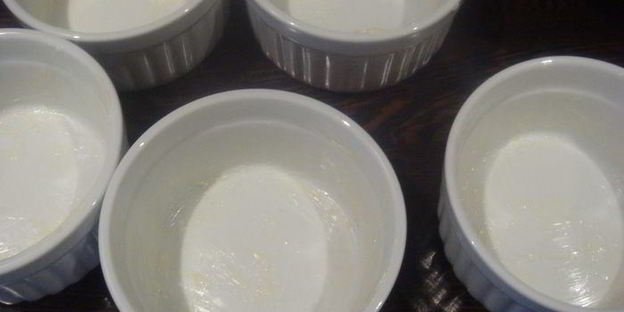 суфле из шпината с пармезаном