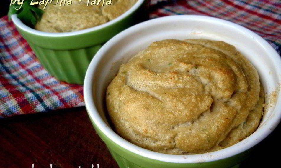 Рецепт суфле из цветной капусты и баклажана