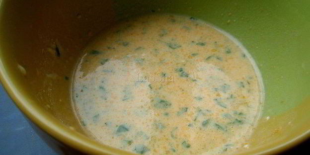 суфле из цветной капусты и баклажана