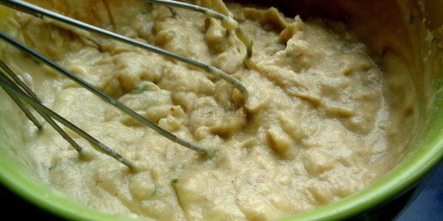 суфле из цветной капусты и баклажана