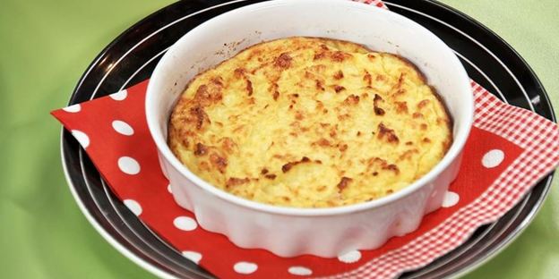 суфле из цветной капусты с сыром