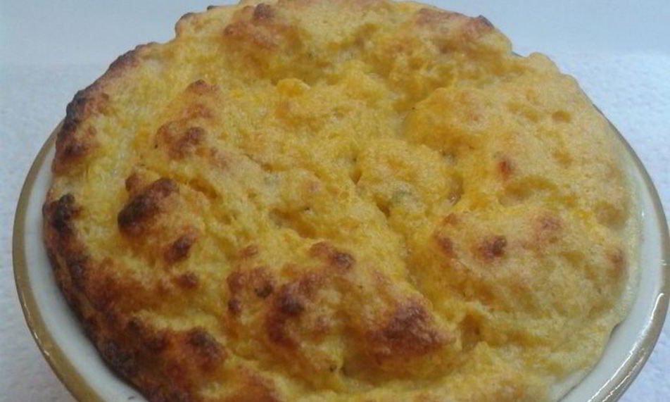 Рецепт суфле из тыквы с креветками