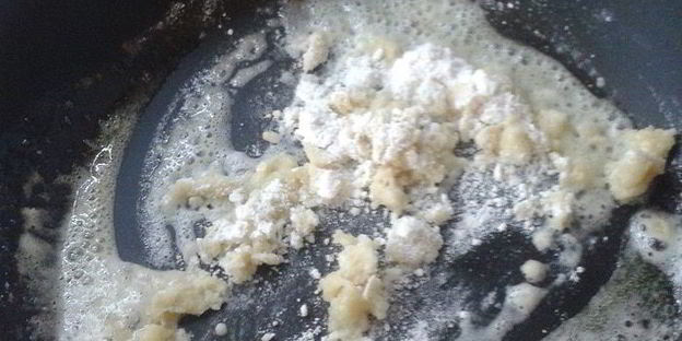 суфле из тыквы с креветками