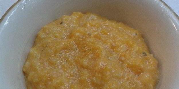 суфле из тыквы с креветками