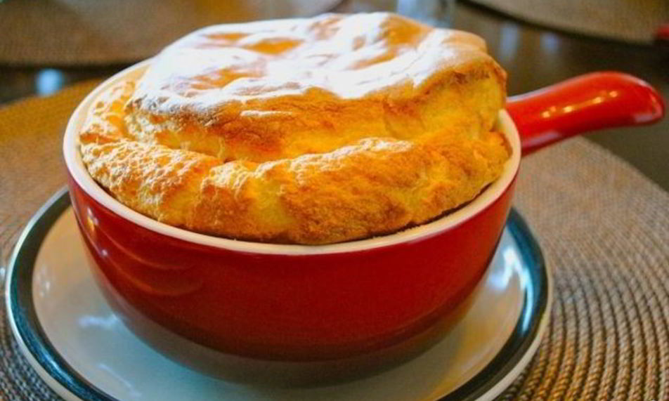 Рецепт суфле из яблок и творога