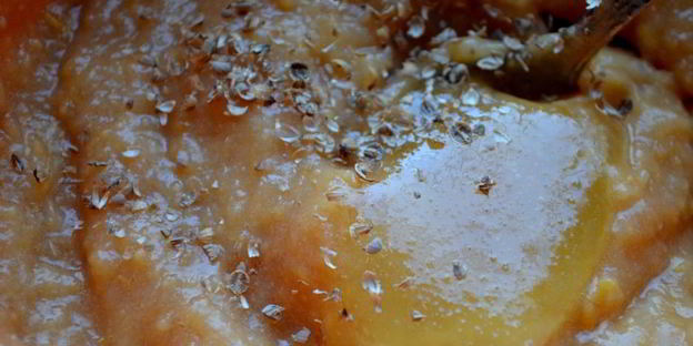 суфле из запеченной айвы