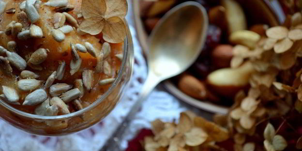 суфле из запеченной айвы