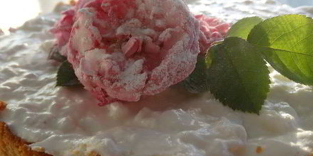 торт-суфле цветочное облако