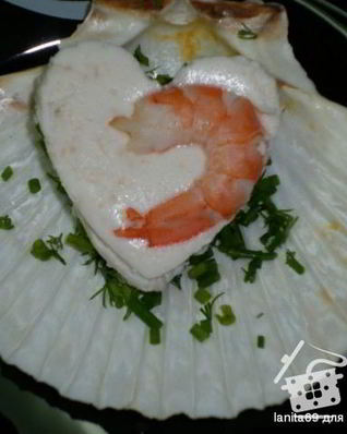 Творожно-лососевое суфле