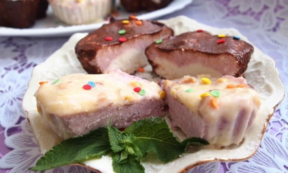 Рецепт творожно-малинового суфле