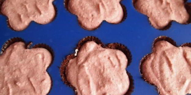 творожно-малиновое суфле