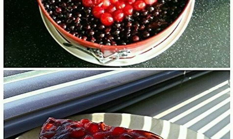 Рецепт творожно-медового суфле с ягодами