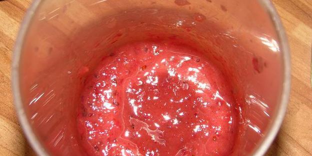 творожное суфле с крыжовником и шоколадом