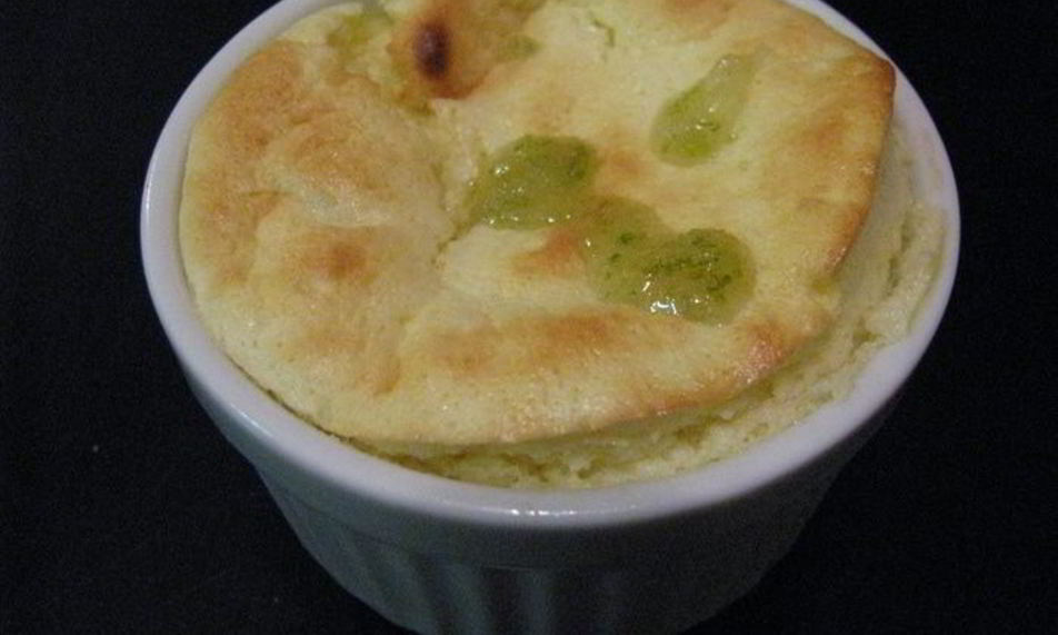 Рецепт творожного суфле с лаймом