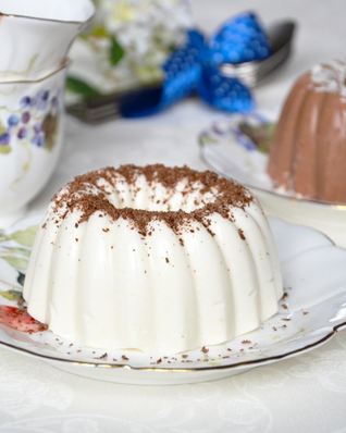 Творожное суфле с желатином