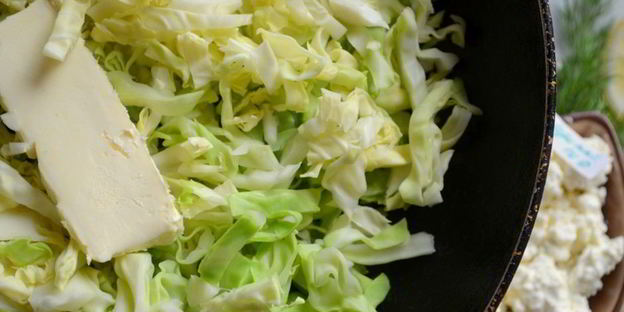 творожное суфле со свежей капустой