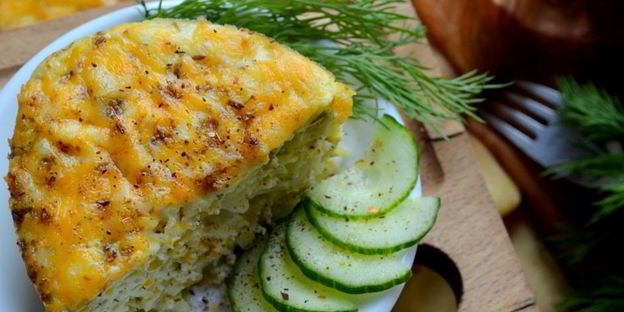 творожное суфле со свежей капустой