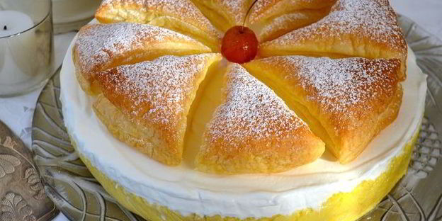 яблочный торт-суфле