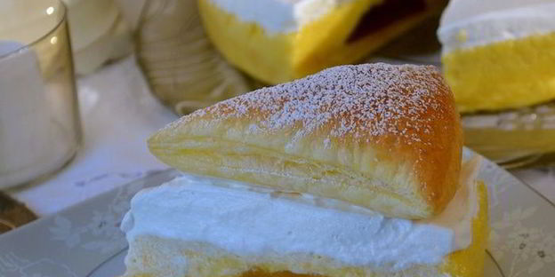 яблочный торт-суфле