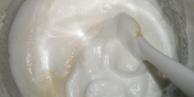 яблоки в манном суфле