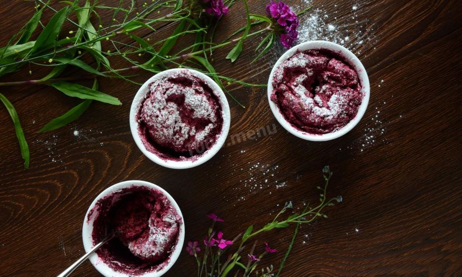 Рецепт запеченного суфле из жимолости