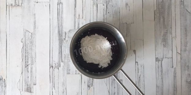 запеченное суфле из жимолости