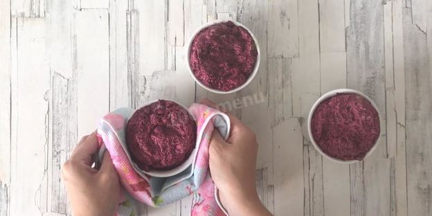 запеченное суфле из жимолости