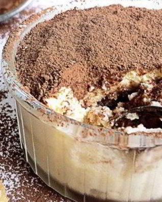 Десерт Тирамису творожный