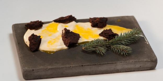 елово-мандариновый тирамису