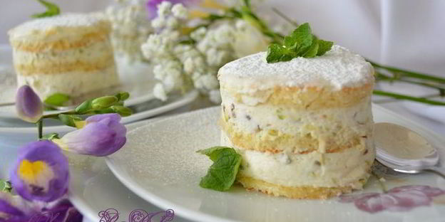 фисташково-лимонное тирамису