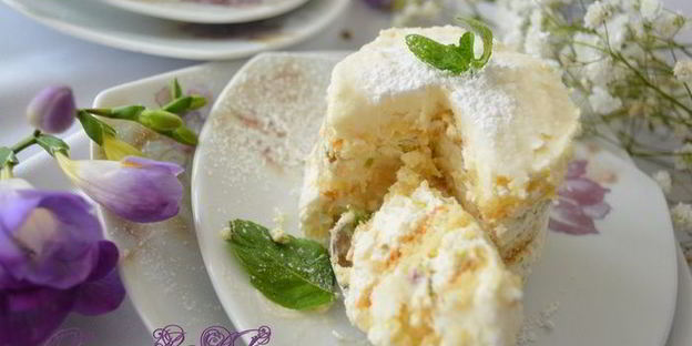 фисташково-лимонное тирамису