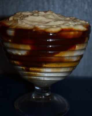 Карамельный десерт по мотивам тирамису