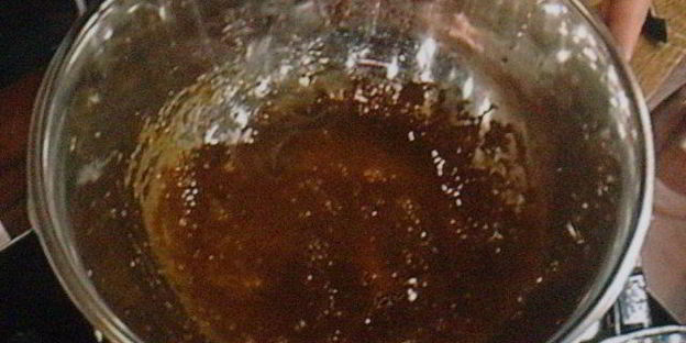 парфе-тирамису с персиковым соусом