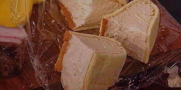 парфе-тирамису с персиковым соусом