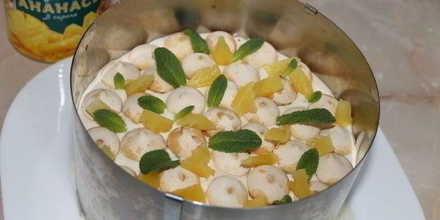 тирамису ананасовое