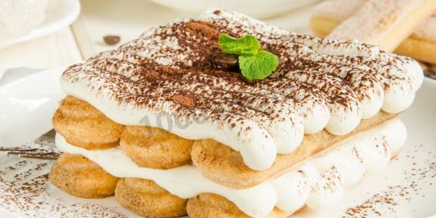 тирамису без яиц с маскарпоне