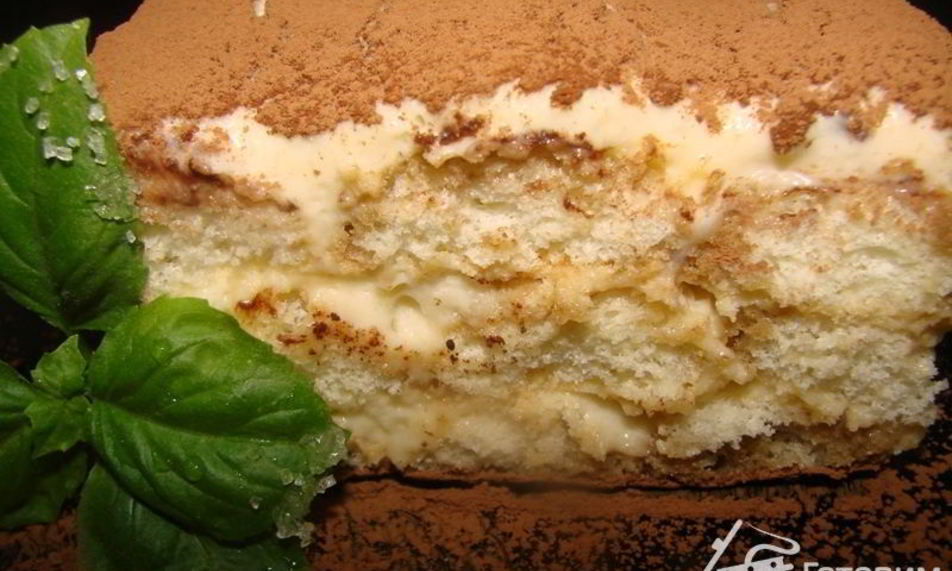 Рецепт тирамису из обычных продуктов