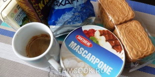 тирамису из печенья