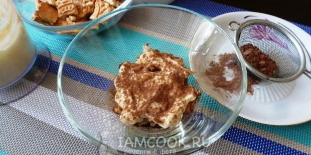 тирамису из печенья