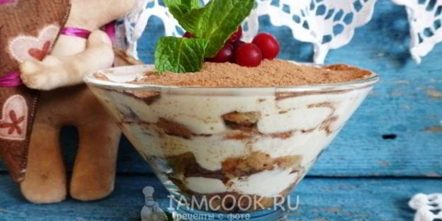 тирамису из печенья
